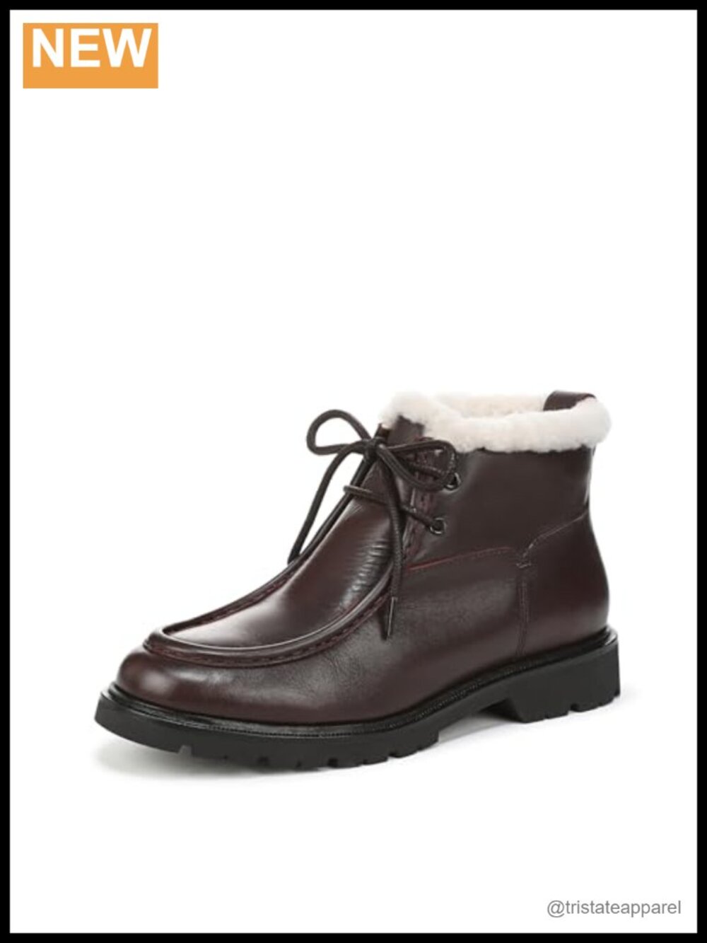 Women's Ankle Bootie Suede Leather Lace-Up Short Boots